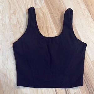 BuffBunny Black Athletic Top